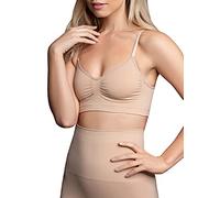 Sujetador erótico de cuero y látex para mujer marca BYE BRA BYE BRA SUJETADOR SIN COSTURAS MEDIUM CONTROL L