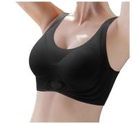 Sujetador Grande con Hebilla Lateral Delantera para Mujer, Borde de Encaje sin Movimiento de Anillo de Acero, Ajuste de reunión sin Costuras, Yoga, sueño Sujetadores Deportivos Baratos