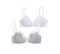 Sujetador Mujer PETITE FLEUR 70xA gris / blanco