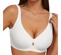 Sujetador Mujer sin Aros sin Costuras Push up Cobertura Total, Tipo Bralette Soporte, Uso Diario