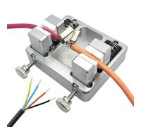 Sujetador para Hilo de Soldadura Estación de Aluminio para Soldar de | Soporte para Cables de Mesa de Soldadura para Electrónica, MIG/TIG, Manualidades, Construcción de Modelos, Ensambla