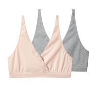 Sujetador para lactancia pack 2 - Gris . Talla Rosa#Tallas:L (46/48)