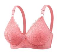 Sujetador para mujer cómodo push up, bralette sin aros, encaje suave, cómodo, elegante, monocolor, push-up, ropa interior sin aros, transpirable, para sentirse bien, suave, sin costuras, camiseta