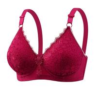 Sujetador para mujer cómodo push up, bralette sin aros, encaje suave, cómodo, elegante, monocolor, push-up, ropa interior sin aros, transpirable, para sentirse bien, suave, sin costuras, camiseta