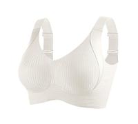 Sujetador para mujer sin aros de copa completa, sujetador suave para sentirse bien, cobertura completa, ropa interior, sin aros, antiagging, lencería, moldeador, bralette entrenamiento, sujetador para