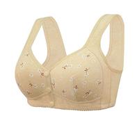 Sujetador para mujer sin aros Minimizer acolchado Push Up T Shirt Alivio para pechos colgantes Acolchado Deporte Sujetador Comfit Bralette sin aros Anti Sag Tallas Grandes Camiseta Softshell Top