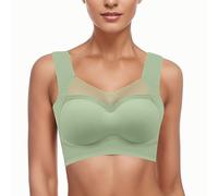 Sujetador para mujer sin aros Push Up Clásico Fuerte Sujeción T Camiseta Bralette Invisible Tallas Grandes Apoyo Deportivo BHS Para Pechos Colgantes Cuello Profundo Bikini Sin Aros Top Sujetador