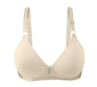 Sujetador para mujer sin aros, Push Up Maximizer BHS Bralette Curve sin aros Tirantes anchos Camiseta Deporte para Senos Colgantes Alivio Sujetador Extremadamente Pequeño Sujetador Sin Aros Top Bikini