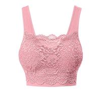 Sujetador para mujer sin aros push up tirantes anchos copas suaves sujetador mujer bralette sin costuras para pechos colgantes camiseta cómoda sujetador tallas grandes extremadamente pequeños