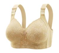 Sujetador para mujer sin aros, tallas grandes, sin costuras, sujetadores cómodos, pechos grandes, copas completas, bralette fuerte sujeción, ropa interior, sujetador cómodo, tirantes ajustables