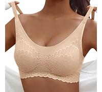Sujetador para Pecho Caido Top Running Mujer Sujetadores Sin Tirantes Top Deportivo Sujetador Palabra De Honor Sujetador Sin Aros Tallas Grandes Cómodo, Belleza, Espalda, Yoga, Gimnasio, Correr