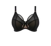 Elomi Sujetador con Escote en V con Aros Kintai Plunge, Opaco, Negro, 110H para Mujer