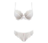Freya Fancies Underwire Plunge Bra Sujetador, Blanco, 95E para Mujer