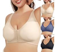 Sujetador Postoperatorio Mujer Sujetador Postoperatorio Mujer Deportivo Alta Sujeción Pecho Dormir Broche Delantero Abrochado Delante Push Up Top Shock Absorber Alto Impacto Sujetadores