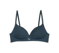 Sujetador PUMA con relleno suave para mujer, Ropa, Azul, 34D 34D