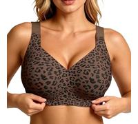 Sujetador Push up Cobertura Total sin Costuras, Soporte Suave, Fino y cómodo, Uso Diario Mujer