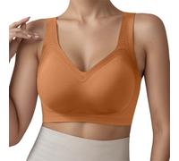 Sujetador Push-up para Mujer 2026 Sin Aro Armadura Zero Feel Bliss, Tirantes Anchos Elásticos Ajustables, Suave Transpirable Efecto Invisible, Cobertura Total y Buen Soporte