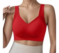 Sujetador Push-up para Mujer 2026 Sin Aro Armadura Zero Feel Bliss, Tirantes Anchos Elásticos Ajustables, Suave Transpirable Efecto Invisible, Cobertura Total y Buen Soporte