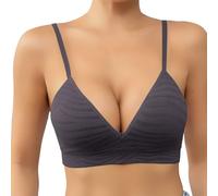 Sujetador Sin Aros Bralette Triángulo para Mujers Sexy Cómodo Todos Los Días Guardar Sujetadores Espalda Descubierta Push Up