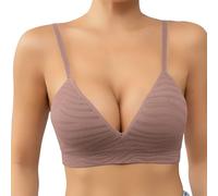 Sujetador Sin Aros Bralette Triángulo para Mujers Sexy Cómodo Todos Los Días Guardar Sujetadores Espalda Descubierta Push Up