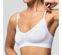 Sujetador Sin Aros Brasserie De Microfibra Sin Costuras Confort Elástico