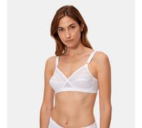 Playtex Bra Woman Cross Your Heart Lace 0165 x1, Blanco (White), 90E