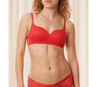 Sujetador sin aros Delightful Spotlight Mujer Talla 90D. Color Rojo