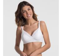 Sujetador sin aros Feel Good Support Mujer Talla 110B. Color Blanco