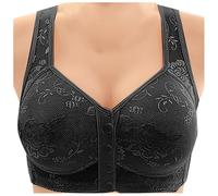 Sujetador sin aros para mujer con curvas para pechos grandes: sujetador camiseta para dormir sujetador con extensión adicional de sujetador sin aros suave sin aros sujetador sin costuras sujetador de