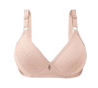 Sujetador sin aros para mujer, sin costuras, sin aros, push-up bralette cómodo, sexy, encaje, pechos grandes, ropa interior deportiva informal, suave, sin aros, sujetador clásico, movimiento