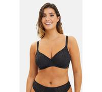 Sujetador sin aros Perfect Curves Mujer Talla 85C. Color Negro