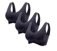 Sujetador sin aros sin costuras para mujer, sujetador push-up sin trazos, cómodo, sexy, de encaje, senos grandes, informal, ropa interior deportiva, invisible, sin aros, sujetador clásico