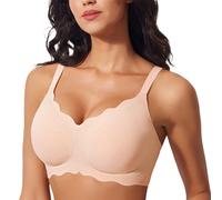 Sujetador sin aros sin costuras para mujer, sujetador push-up sin trazos, cómodo, sexy, encaje, senos, ropa interior deportiva, cómoda, sin aros, sujetador clásico, personalización de camiseta