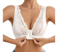 Sujetador Sin Aros Tallas Grandes Sujetadores Sin Aros Invisible Comodos Regulables Push Up Sostenes Ajustable Bandolera con Soporte Sin Aros Ni Costuras para Yoga 2026