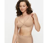 Sujetador sin aros True Shape Sensation Mujer Talla 100D. Color Beige