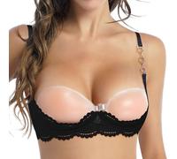 Sujetador sin costuras para mujer, sin aros, cómodo push-up, bralette sexy, de encaje, senos grandes, ropa interior deportiva informal, delgada, sin aros, sujetador clásico, personalización de