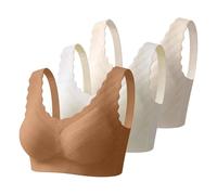 Sujetador sin Tirantes Camiseta Deporte Mujer Sujetador Dim Seamless Bra Tapa pezones Mujer Sujetadores sin Tirantes Nipple Covers Women Cinta Doble Cara Ropa Tops Sujetadores Strapless Bra Boob Tape