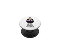 Sujetador Sujetador Oveja Negra Divertido Animal Juego de Palabras PopSockets PopGrip Adhesivo
