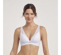 Dim Sujetador sin Aros triángulo de Encaje Daily Dentelle para Mujer x1, Blanco, 90B