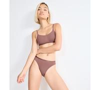 Sujetador top de algodón Go Daily Mujer Talla M. Color Marron