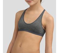 Sujetador top de deporte Niña Talla 162 cm (16 años). Color Gris