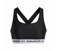 Sujetador Under Armour Crossback Mid Bra Talla del sujetador: XL / Color: negro/blanco