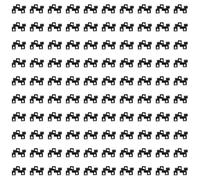 Sujetadores compuestos de acero inoxidable, 100 clips para una instalación segura (7 mm)