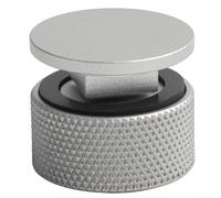 Sujetadores de campana de soldadura de aleación de aluminio para cascos de tuberías - Conector de 11,3 mm, tornillos oxidados resistentes, piezas de repuesto para fibra metálica y (plata)