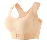Sujetadores de cierre frontal para mujer, sujetadores del Reino Unido para mujer, brasier de compresión de alto soporte para mujer, uso diario, ejercicio, soporte de espalda, brasier push up, brasier