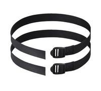 Sujetadores de pedal de fitness, 2 bandas elípticas, correas de pie de máquina de remo de tamaño ajustable, accesorios de soporte de pedal para máquina de ejercicio portátil, clips de pedal debajo del