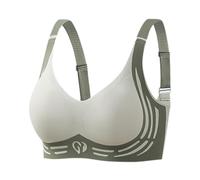 Sujetadores de Soporte para Mujer,Push Up Sujetador Reductor Tallas Grandes Sostenes Encaje Talla Grande Lace Full Coverage Bra Escote Espalda Verano uctores