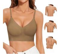 Sujetadores Inalámbricos Con Espalda Baja Para Mujer, Push-up Sin Costuras