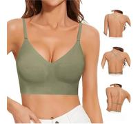 Sujetadores Inalámbricos Con Espalda Baja Para Mujer, Push-up Sin Costuras