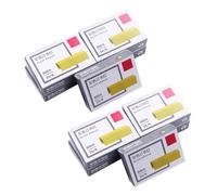 Sujetadores metálicos de calibre 12 de varios colores para organización de papel de documentos en escuelas, oficinas, grapas para oficina y organización de documentos escolares